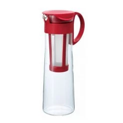Hario Cold Brew Coffee Pot Red 8 Cups 1 Liter Brewing Equipment