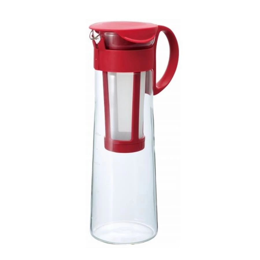 Hario Cold Brew Coffee Pot Red 8 Cups 1 Liter Brewing Equipment 1 Hario Cold Brew Coffee Pot Red 8 Cups 1 Liter Brewing Equipment