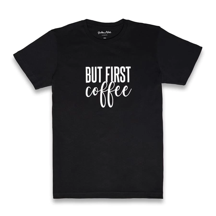 Fashion & Accessories Dritan Alsela But First, Coffee Men Shirt Black 1 Fashion & Accessories Dritan Alsela But First, Coffee Men Shirt Black