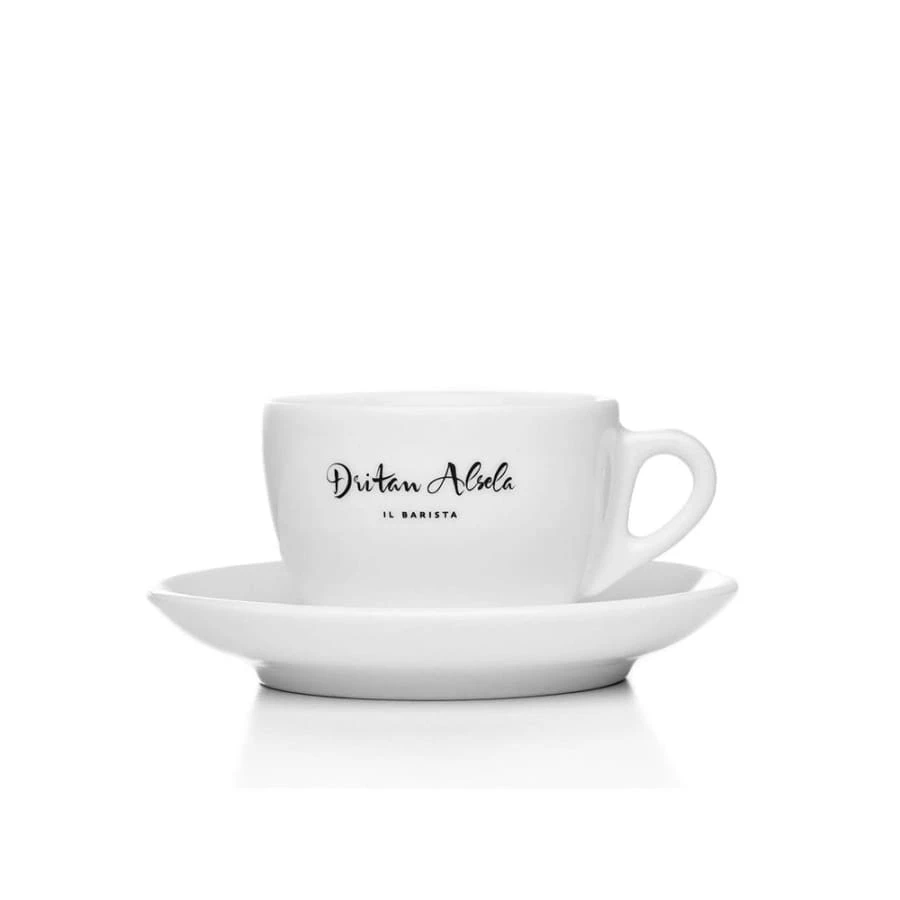 Dritan Alsela Cappuccino Cup 180ml (incl. Saucer) Barista Tools & Cups 1 Dritan Alsela Cappuccino Cup 180ml (incl. Saucer) Barista Tools & Cups