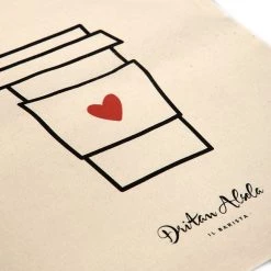 Dritan Alsela Coffee To-go Canvas Bag Fashion & Accessories
