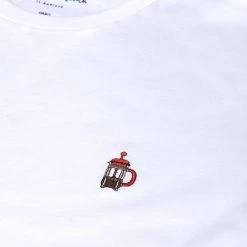 Dritan Alsela French Press Men Shirt White