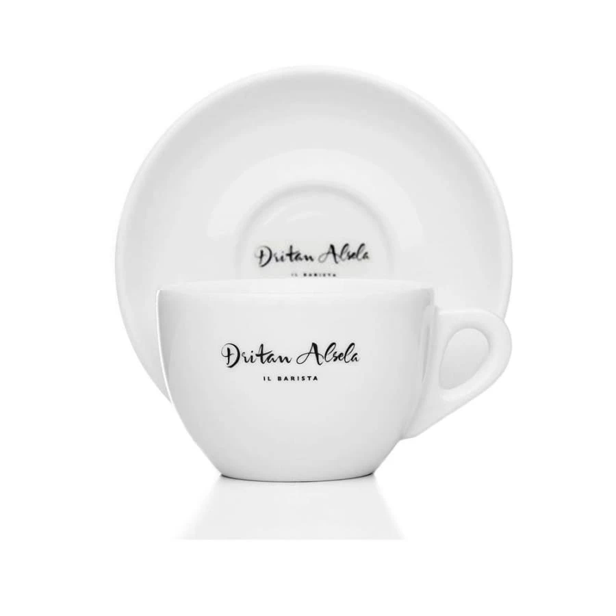 Dritan Alsela Large Cappuccino Cup 260ml (incl. Saucer) 2 Dritan Alsela Large Cappuccino Cup 260ml (incl. Saucer)
