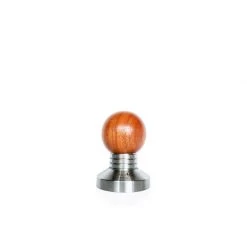 Barista Tools & Cups Dritan Alsela Professional Bubble Coffee Tamper (wooden Handle, Flat Base 58mm)