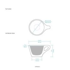 NotNeutral LINO Espresso Cup 3oz/89ml (incl. Saucer) 5 NotNeutral LINO Espresso Cup 3oz/89ml (incl. Saucer)