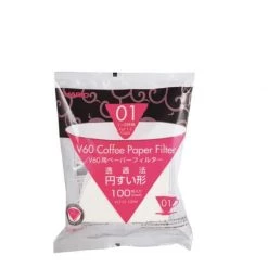 Hario Paper Filter Dripper White 100 Sheets