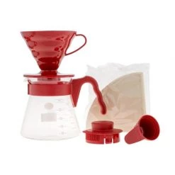 Hario Pour Over Kit V60 Red